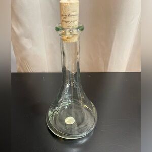 Clear Glass Decanter from Spain